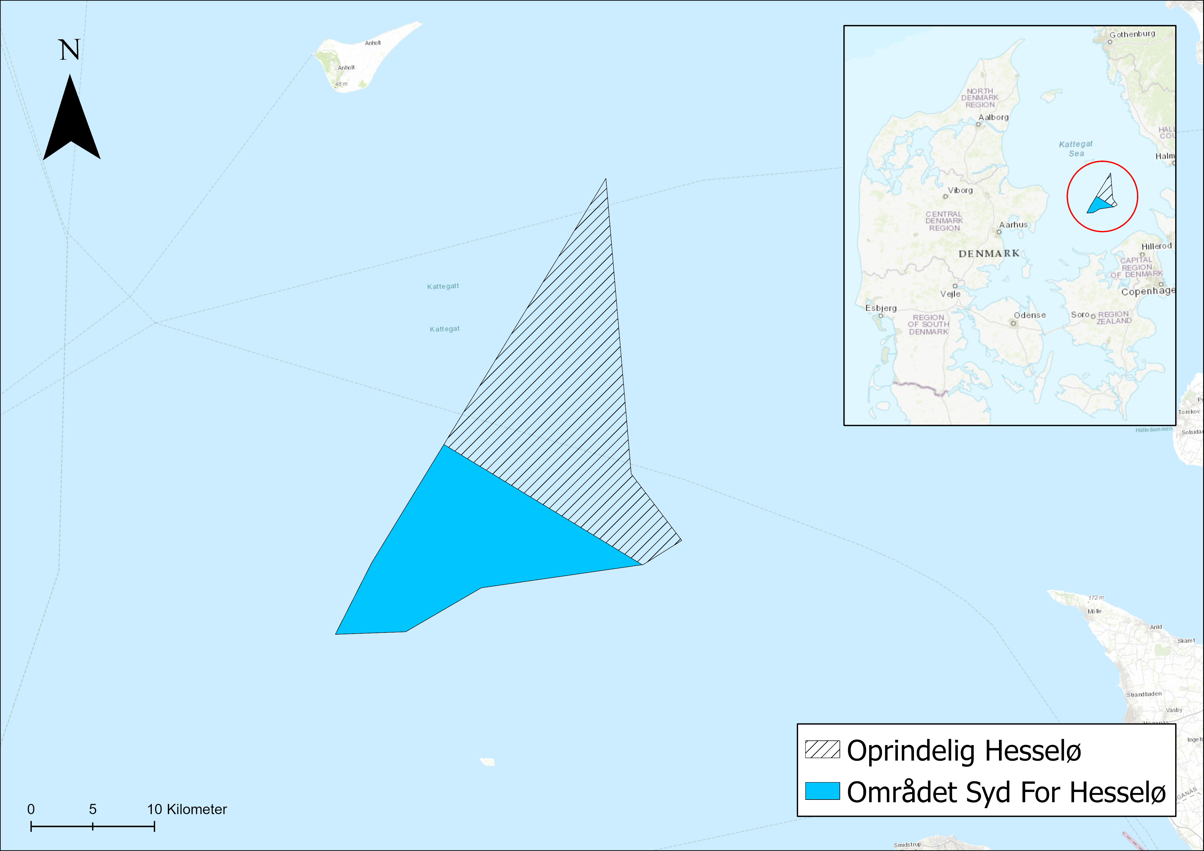 New agreement on an alternative location for Hesselø offshore wind farm