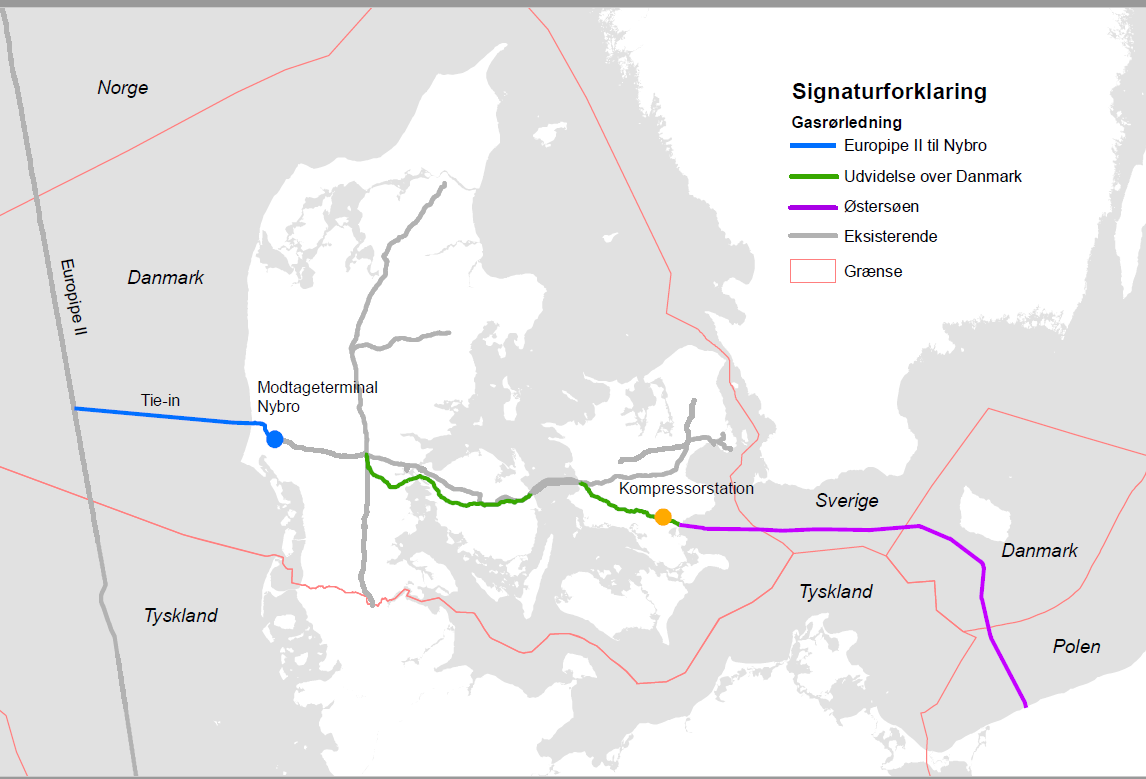 Miljøvurdering af Baltic Pipe projektet sendes i høring