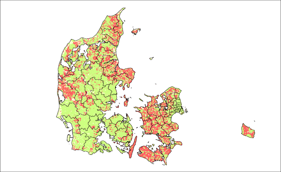 Flere danskere har mulighed for højere bredbåndshastigheder