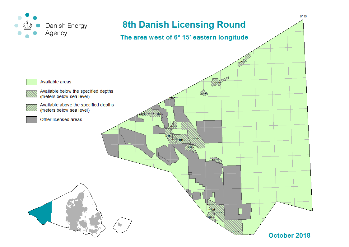 Continued interest in search for oil and gas in the Danish North Sea