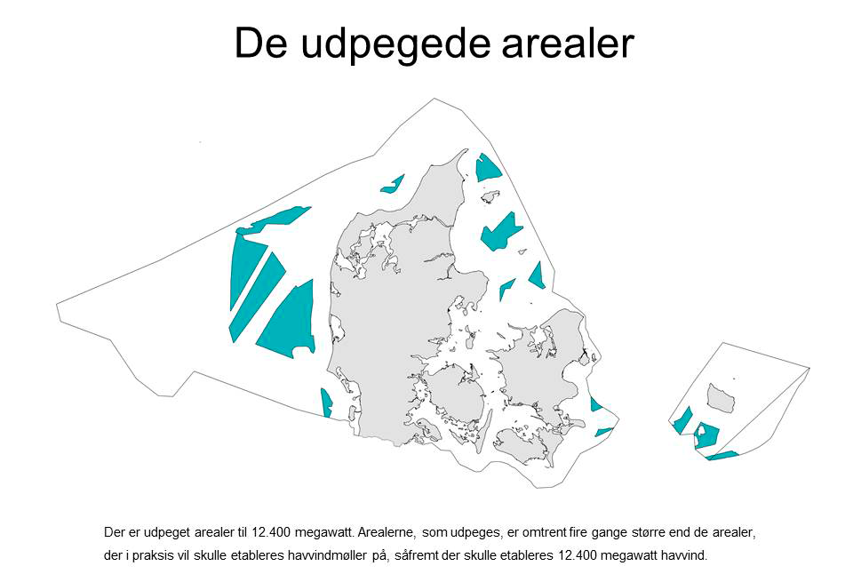 Danmark rummer kæmpe potentiale for havvind: Her kan fremtidens parker ligge