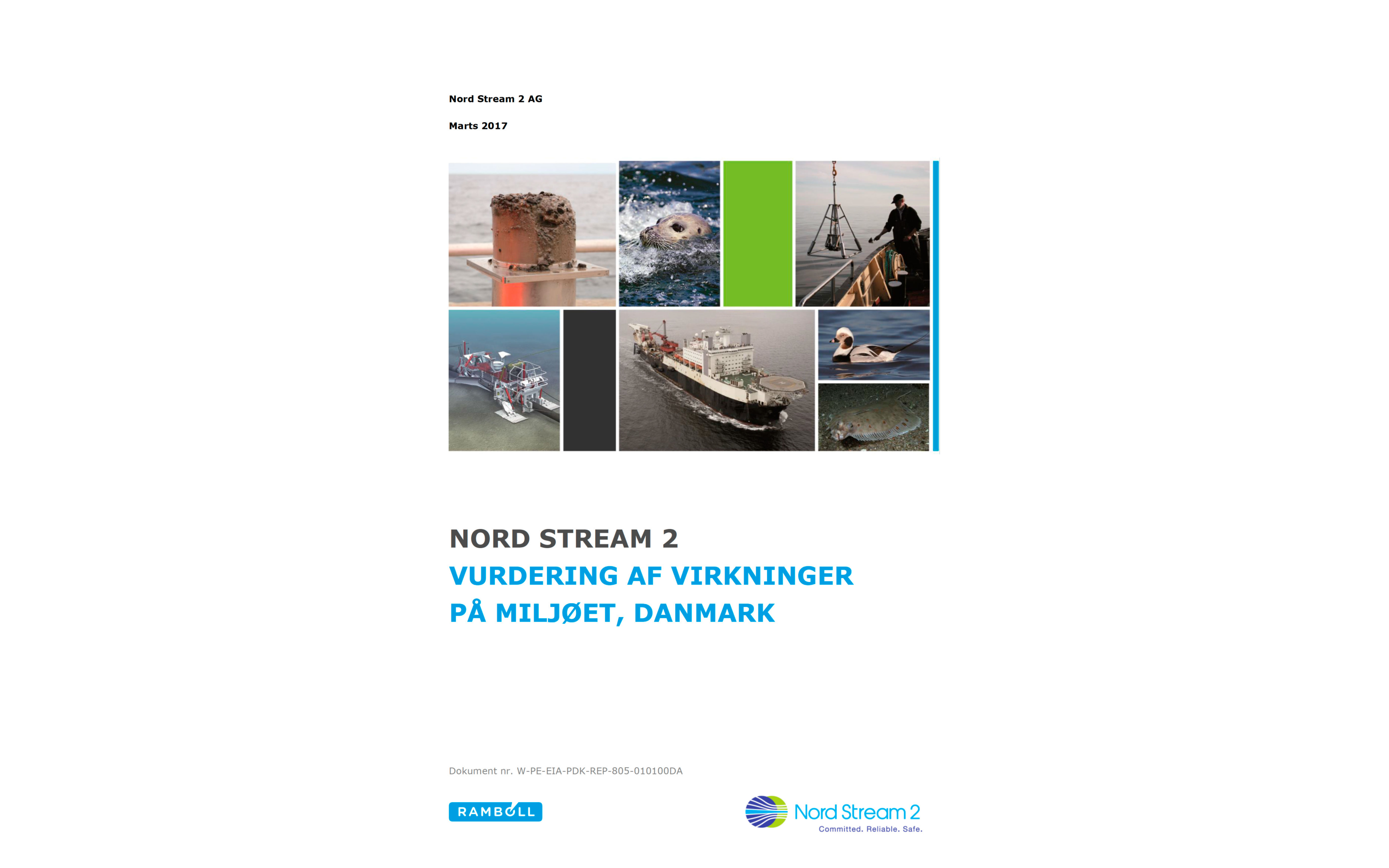Miljøvurdering af Nord Stream 2 sendes i høring