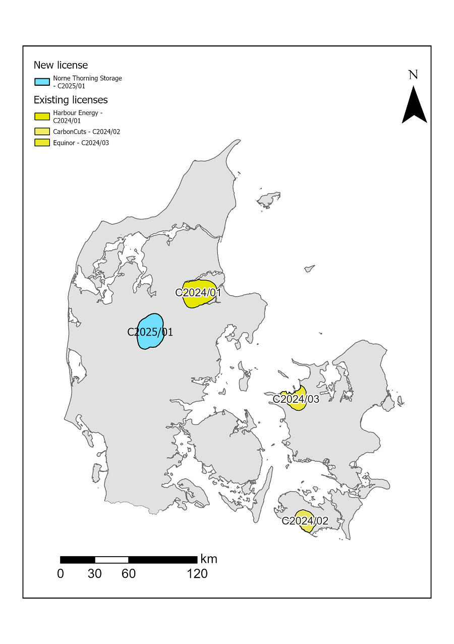 Thorning onshore tilladelse