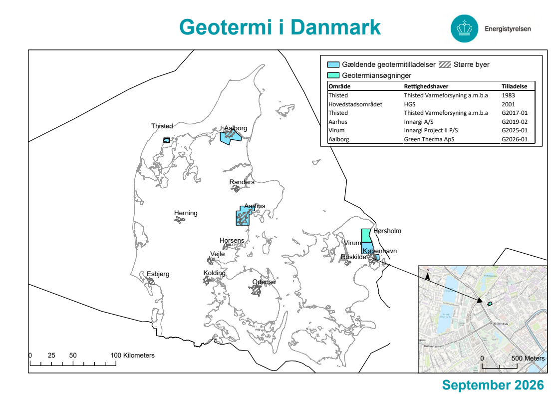 Billede der viser geotermi i Danmark 