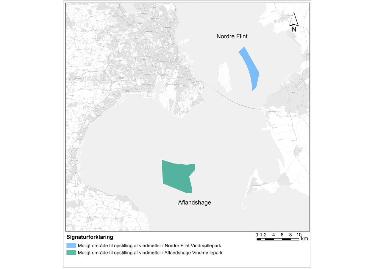 HOFOR får forundersøgelsestilladelser til to havvindmølleprojekter i Øresund