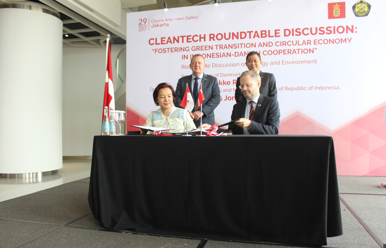 Denmark signs MoU with Indonesian Energy Company